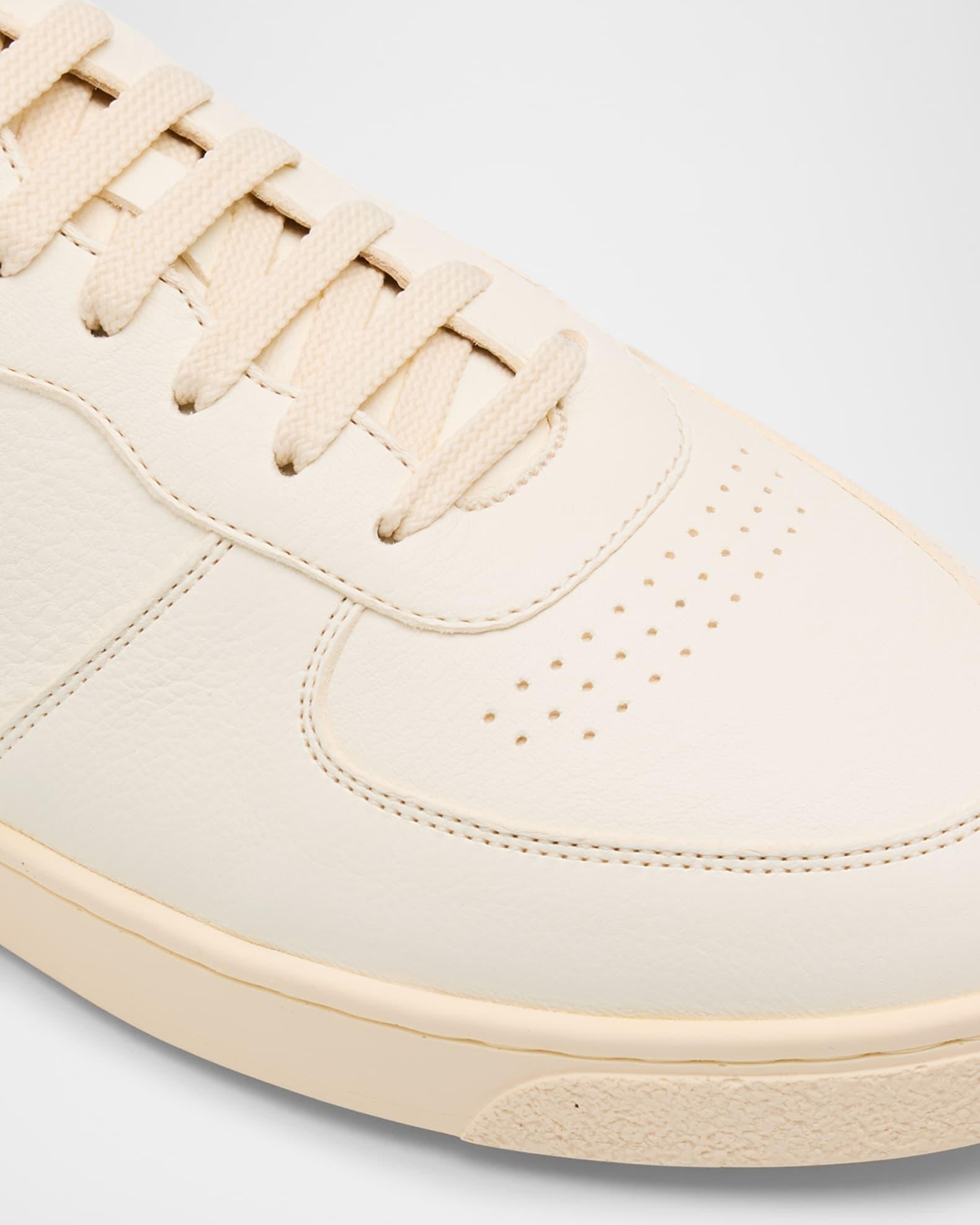 Men's Basket Deerskin Leather Low-Top Sneakers Product Image