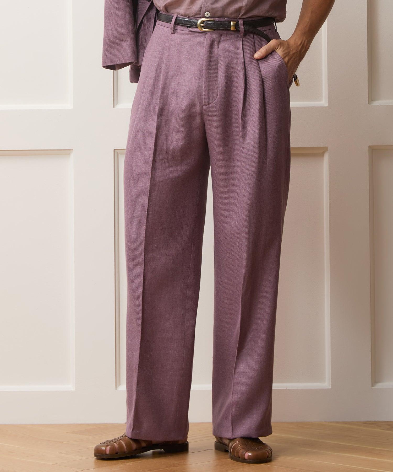 Italian Linen-Wool Wythe Trouser Product Image