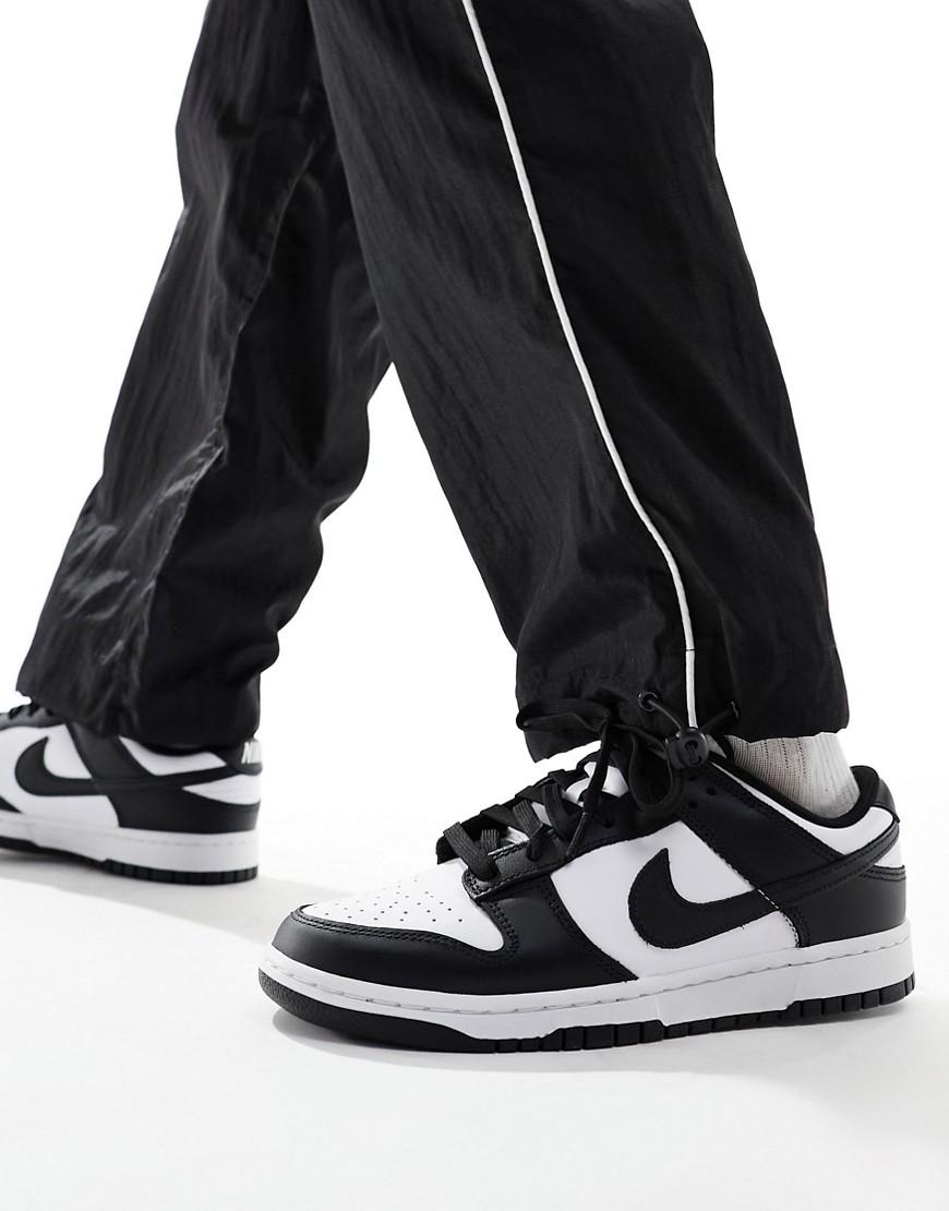 Nike Mens Nike Dunk Low Retro - Mens Shoes White/Black/White Product Image
