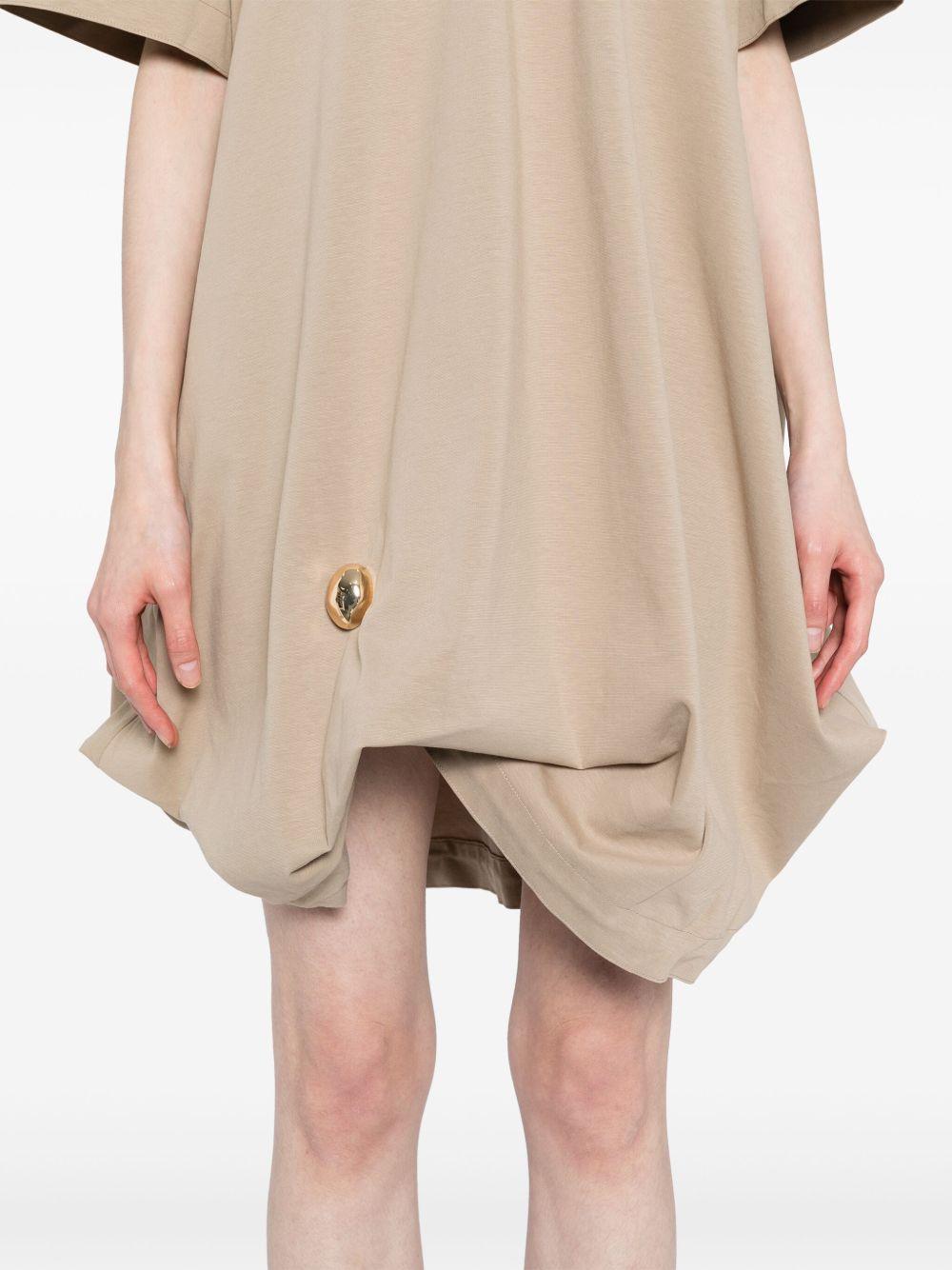 drawstring-hem dress Product Image