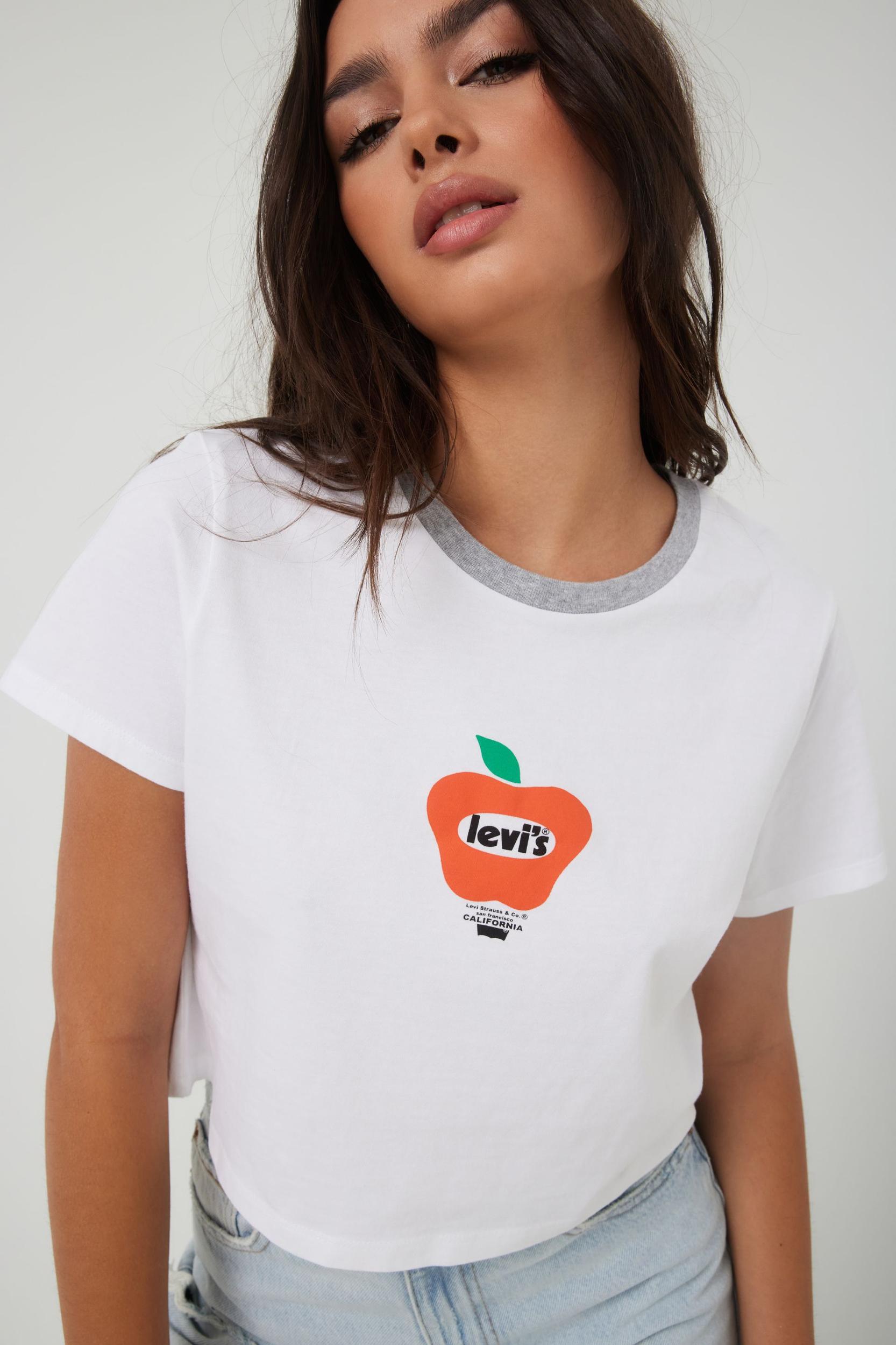 LEVI'S Cropped Jordie T-Shirt Product Image