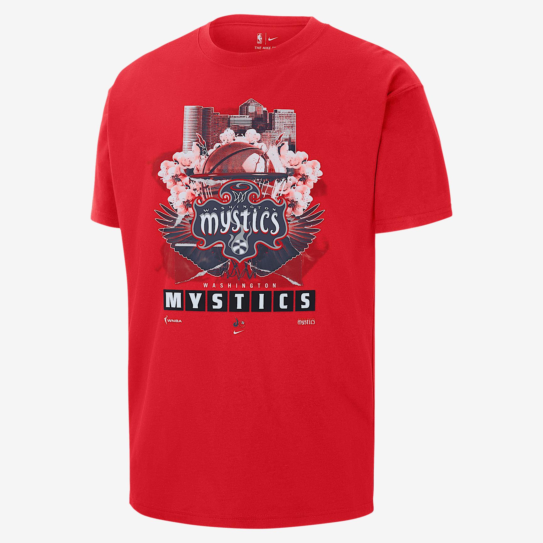Washington Mystics Nike Men's WNBA Max90 T-Shirt Product Image