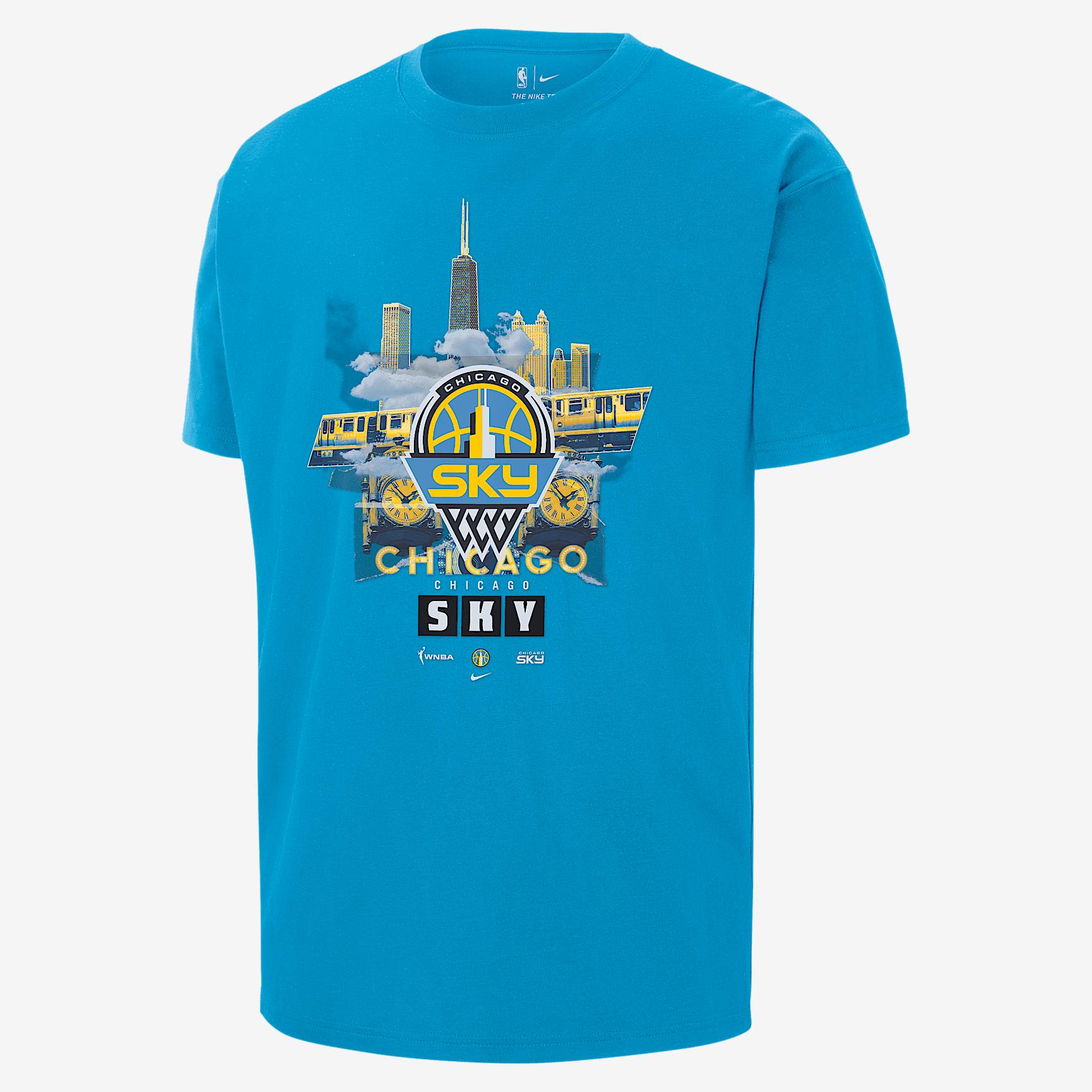Chicago Sky Nike Men's WNBA Max90 T-Shirt Product Image