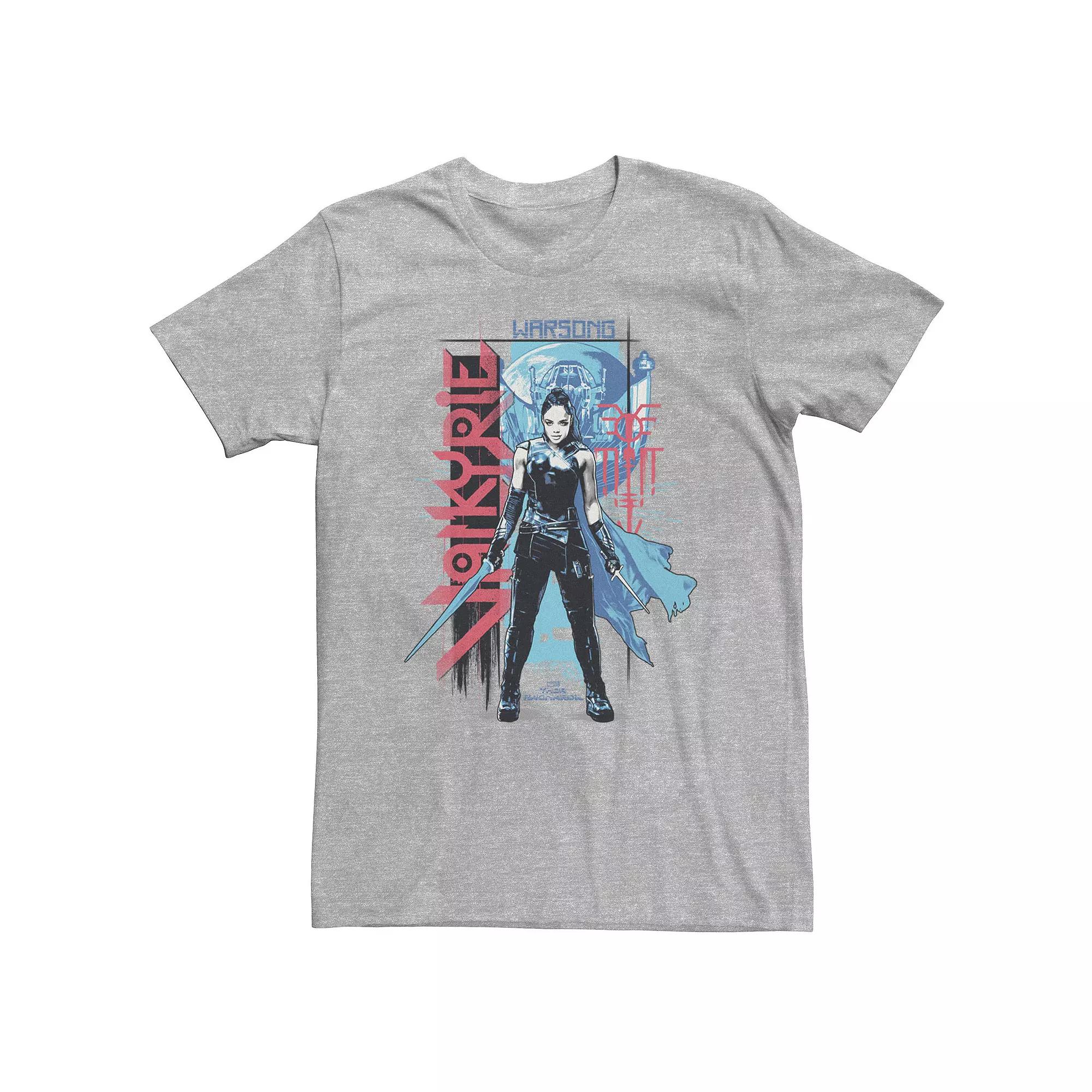 Big & Tall Marvel Thor Ragnarok Valkyrie Warsong Heroine Tee, Men's,  Product Image