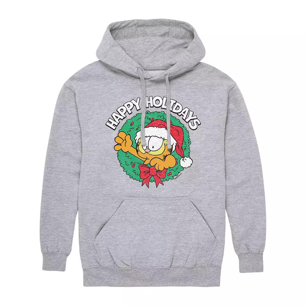 Men's Garfield Happy Holidays Hoodie,  Product Image