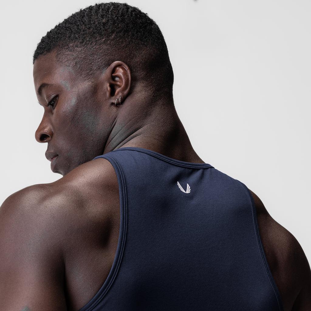 0924. Supima® Essential Slim Tank - Black Product Image