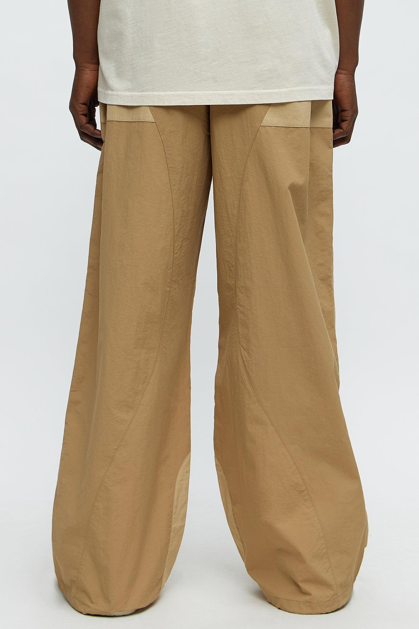Split It Straight Utility Nylon Pants - Taupe/combo Male Product Image