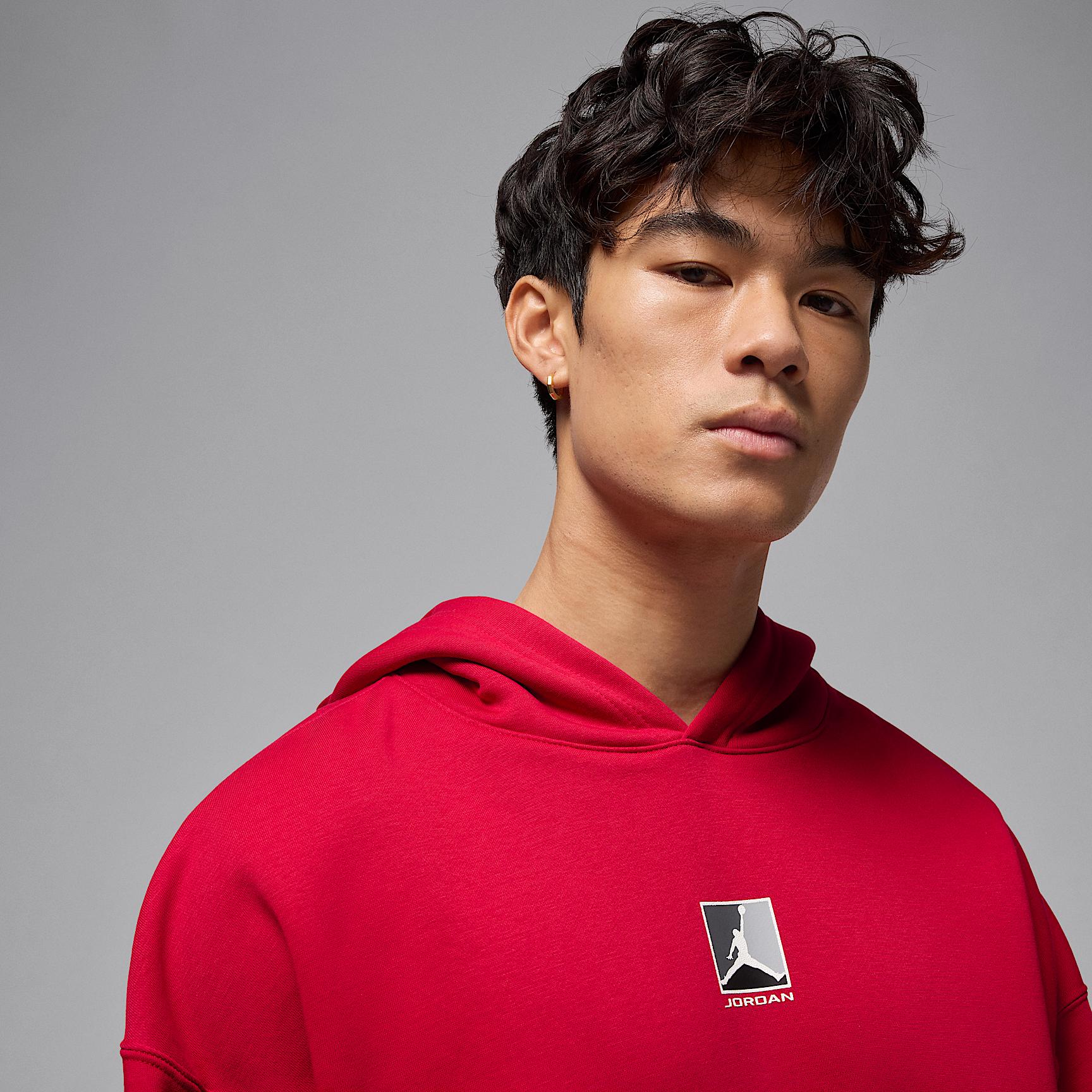 Mens Jordan Brooklyn Fleece Graphic Pullover Hoodie | HV0544-687 Product Image