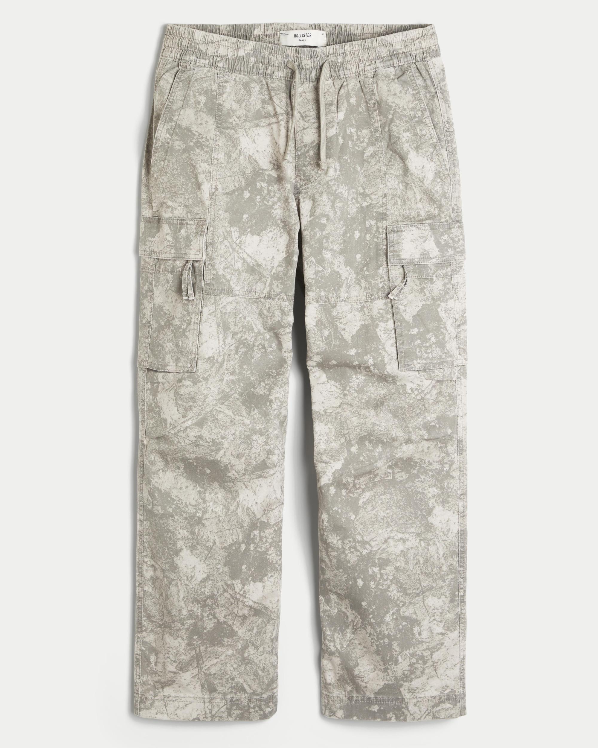 Baggy Cargo Pull-On Pants Product Image