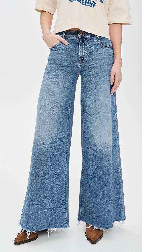 MOTHER The Swisher Sneak Fray Jeans | Shopbop Product Image