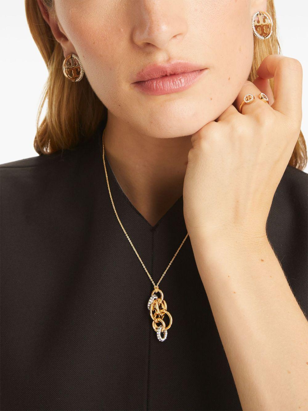 Miller Pave Multi hoop earrings Product Image