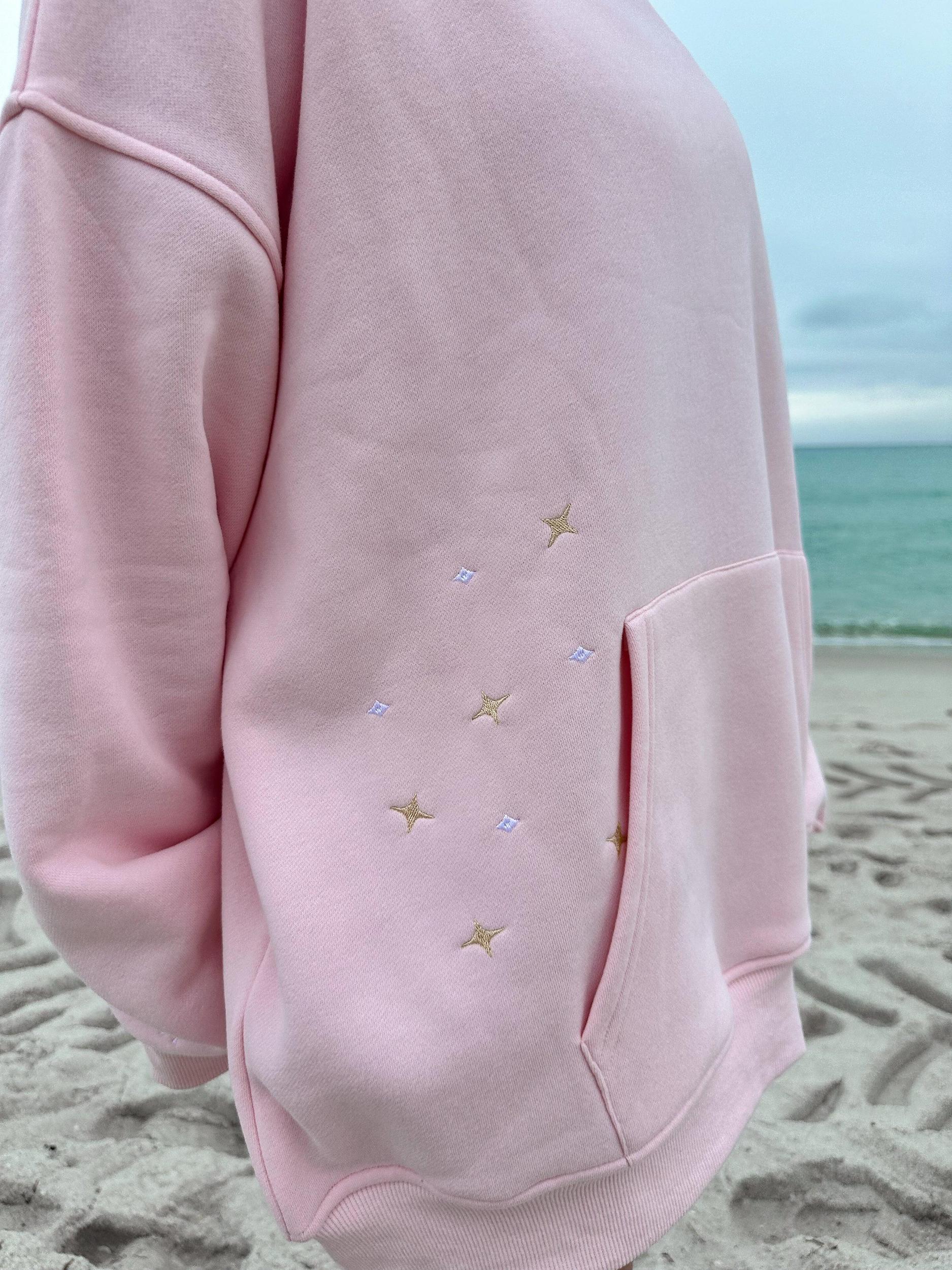 Embroider Van Star Hoodie Product Image