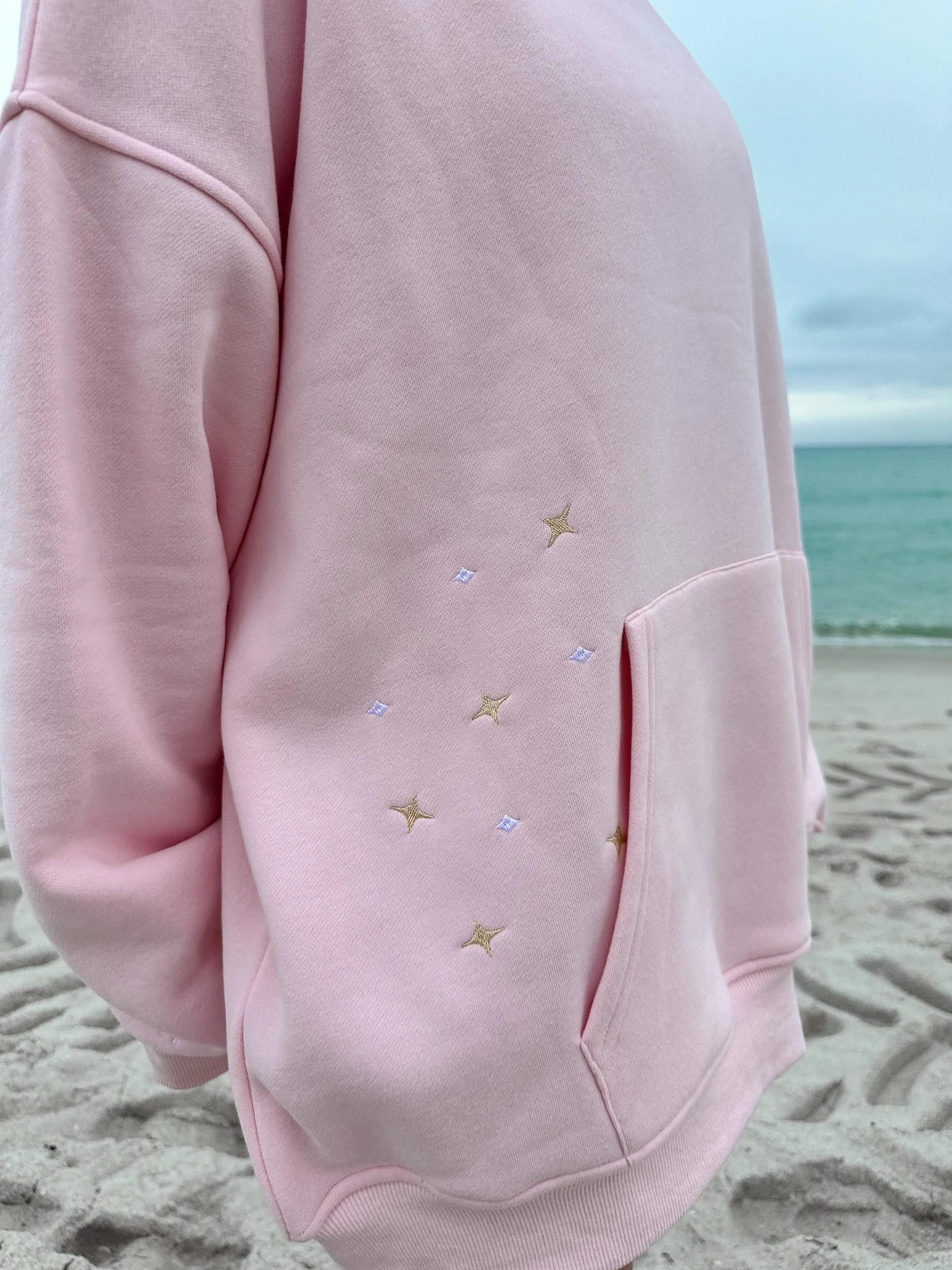 Embroider Van Star Hoodie Product Image