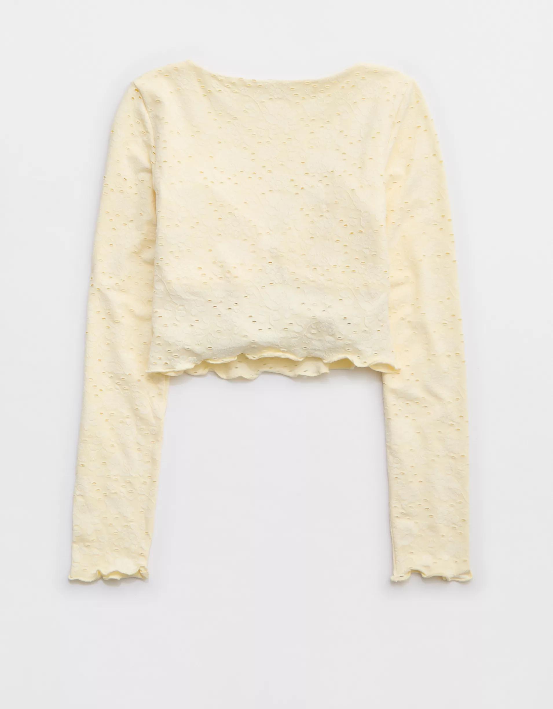 OFFLINE By Aerie Treat Yourself Long Sleeve T-Shirt Product Image