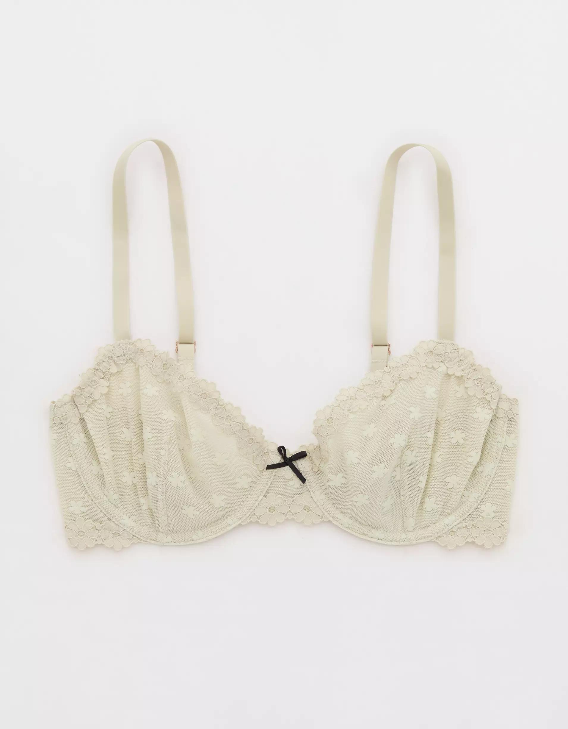 Show Off Daisy Mesh Unlined Bra Women's Product Image