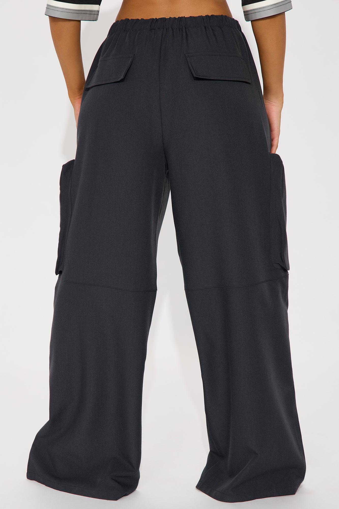 Araminta Cargo Pant - Charcoal Product Image
