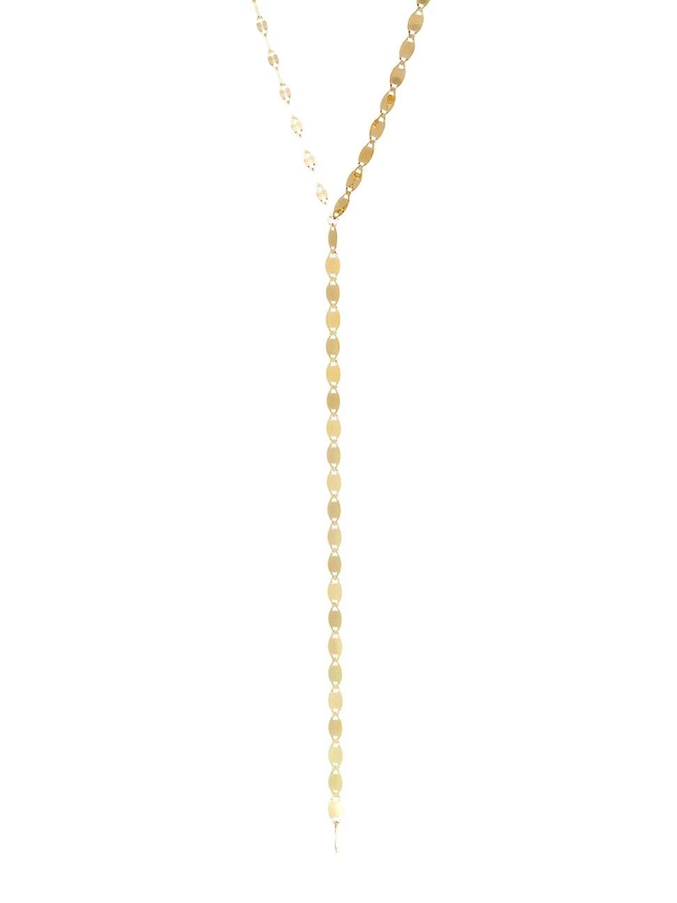 Womens Nude Lariat Disc Necklace Product Image