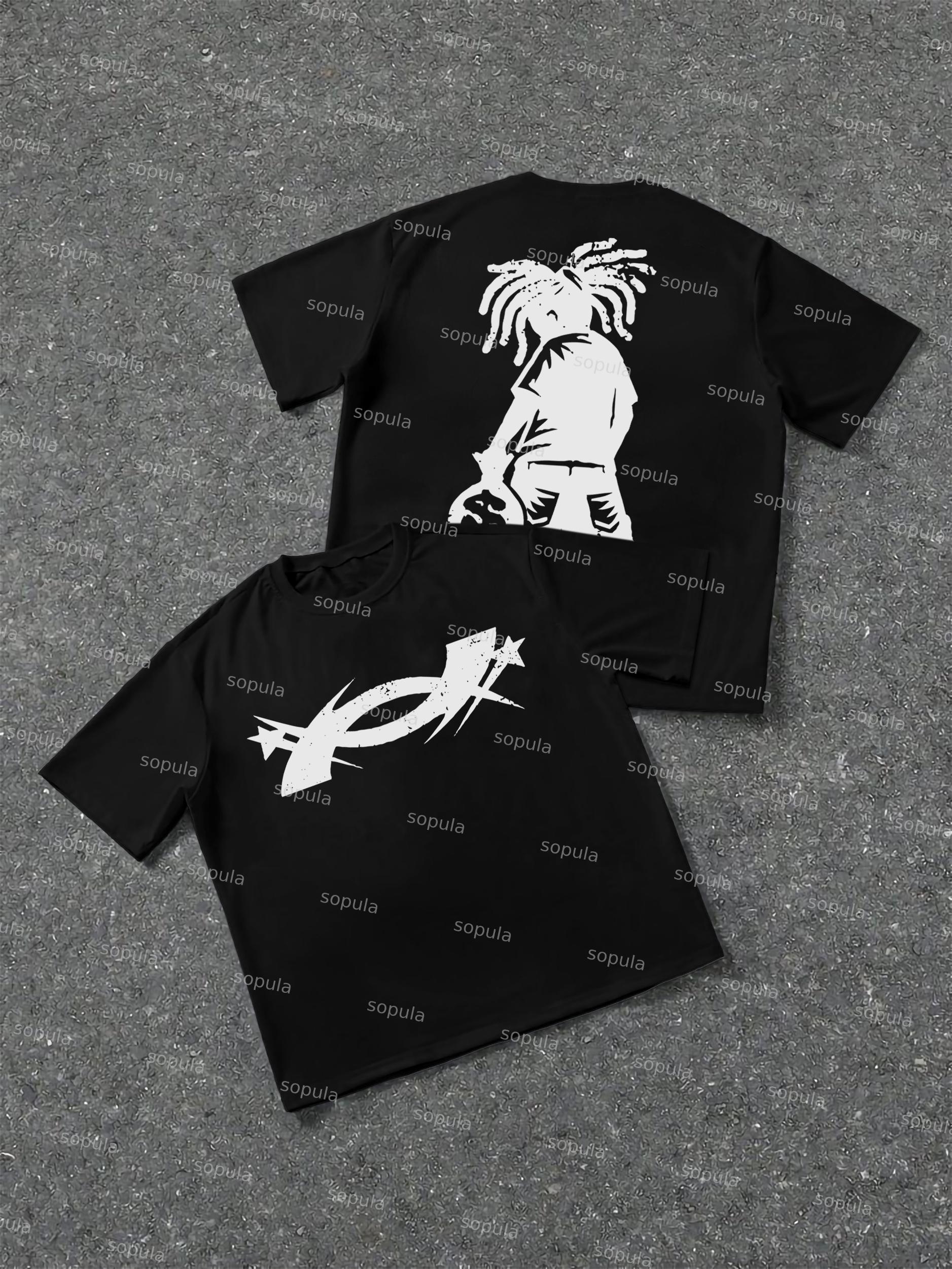 Sopula Street Balaclava Graphic Print Cotton T-shirt Product Image