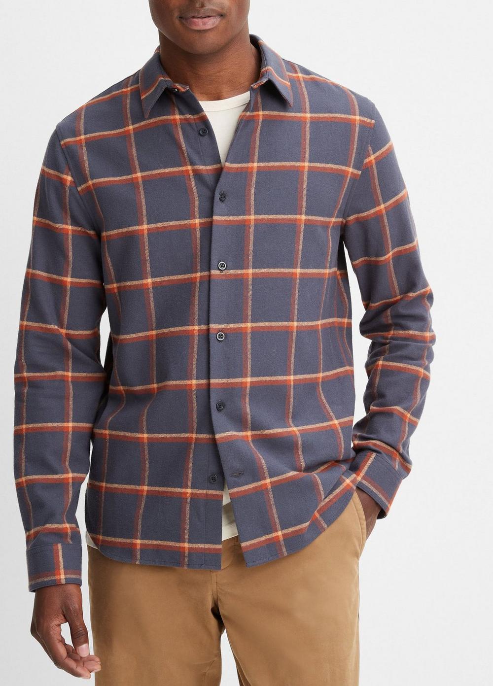 Skipton Plaid Long-Sleeve Shirt Product Image