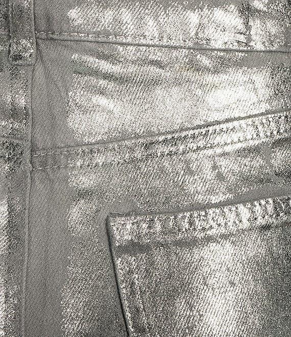 GB Foiled Denim Pants Product Image