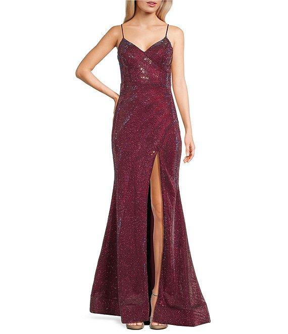 City Vibe Spaghetti Strap Surplus Slim Fit Dress Product Image