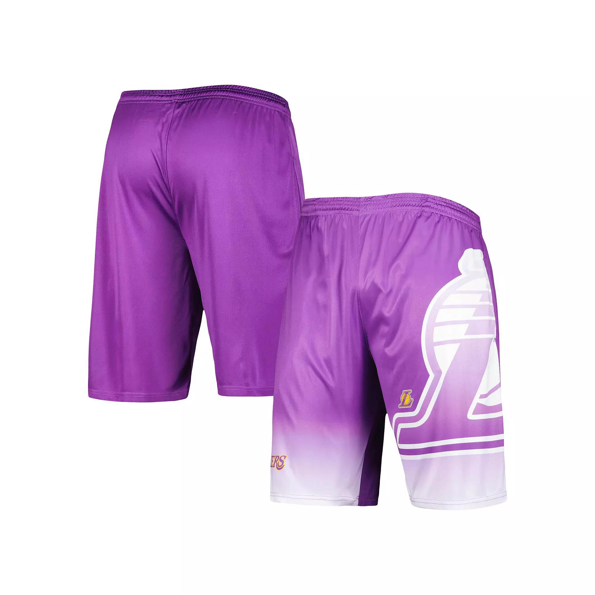 Men's Fanatics Branded Purple Los Angeles Lakers Graphic Shorts,  Product Image