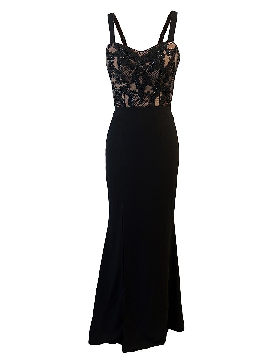 Womens Monique Lace Bustier Gown Product Image