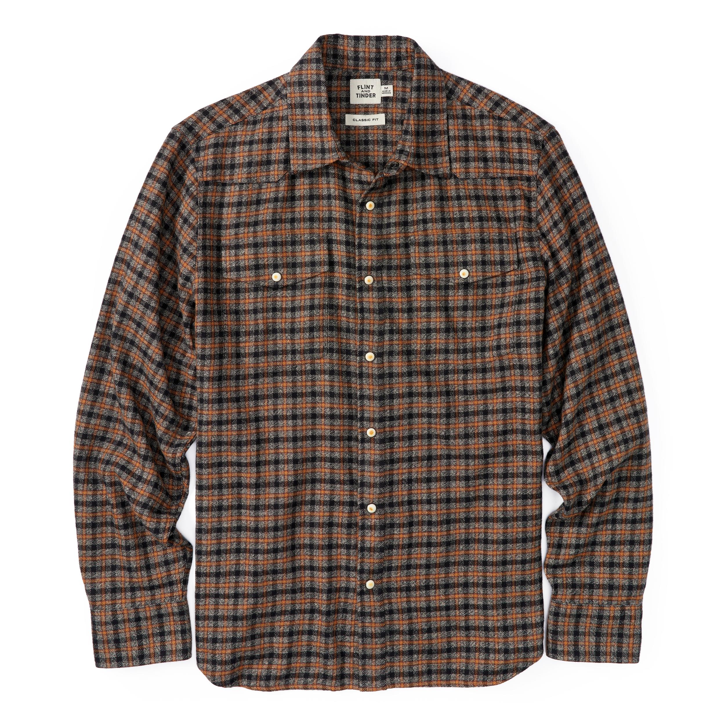 Flannel Western Button Down Shirt Product Image