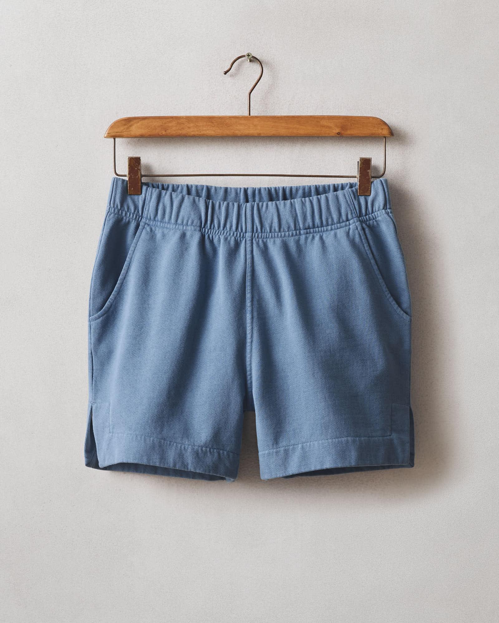 Women's Side Slit French Terry Short - Quiet Harbor Product Image