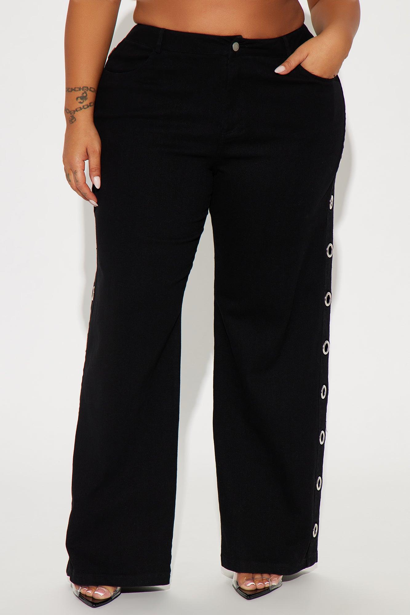 Time To Go Wide Leg Pant - Black Product Image