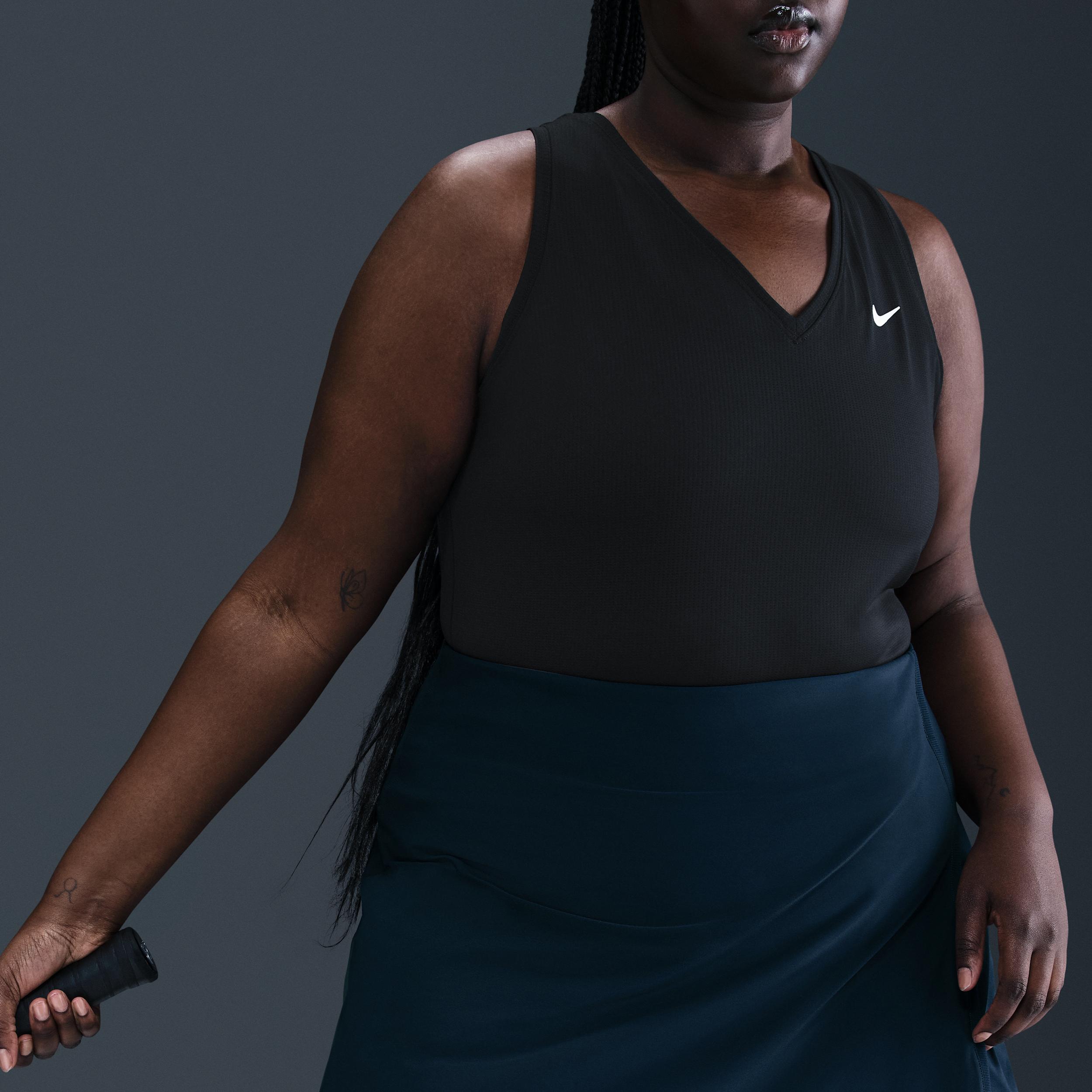 Nike Women's Victory Dri-FIT Straight Tennis Skirt (Plus Size) Product Image