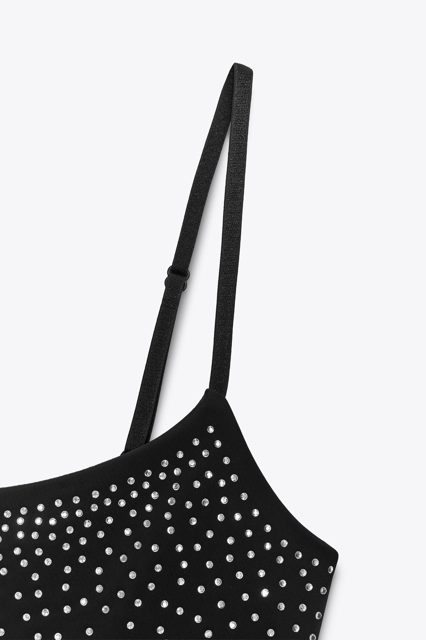 STRASS POLYAMIDE DRESS Product Image