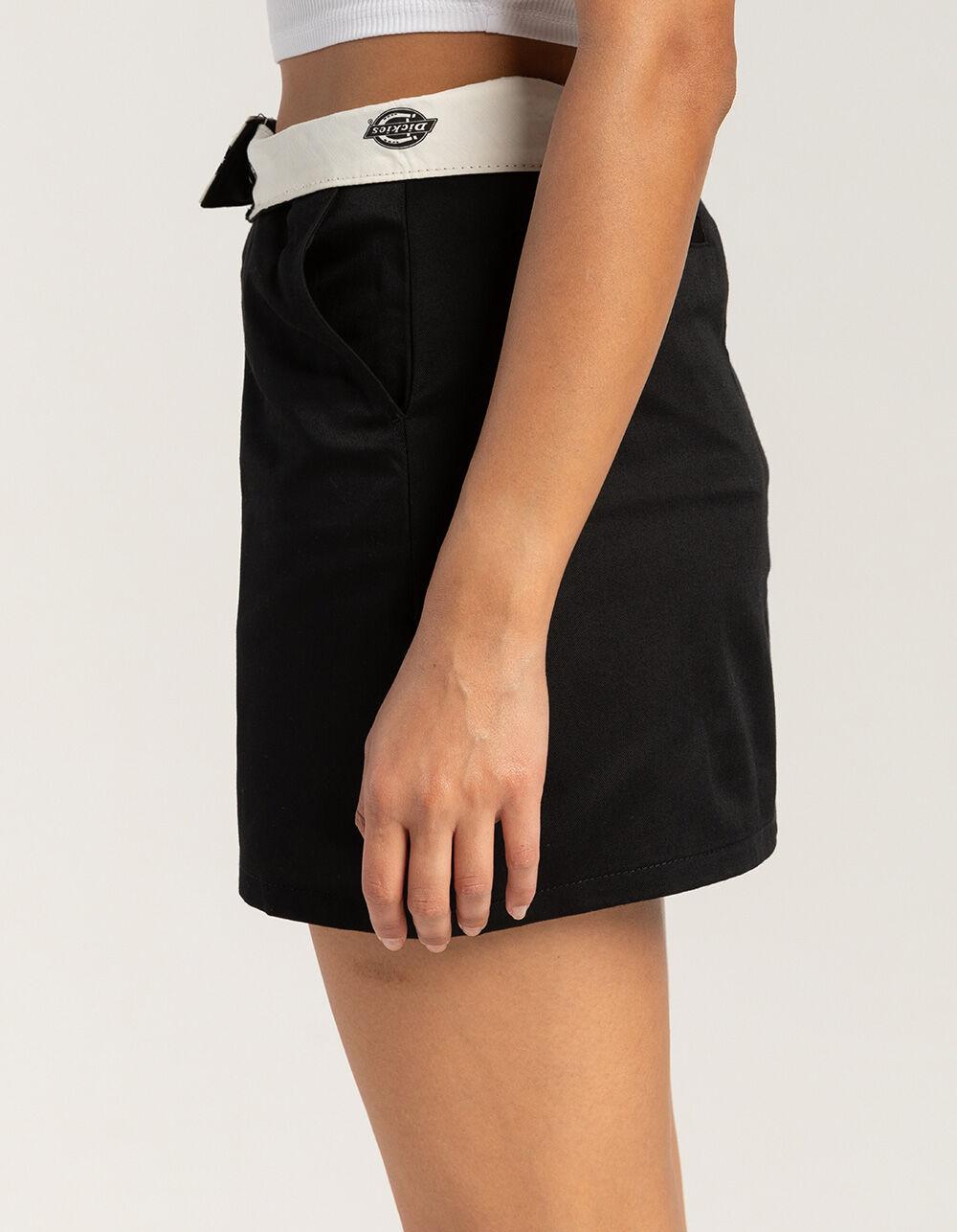 DICKIES Womens Mini Work Skirt - BLACK Product Image
