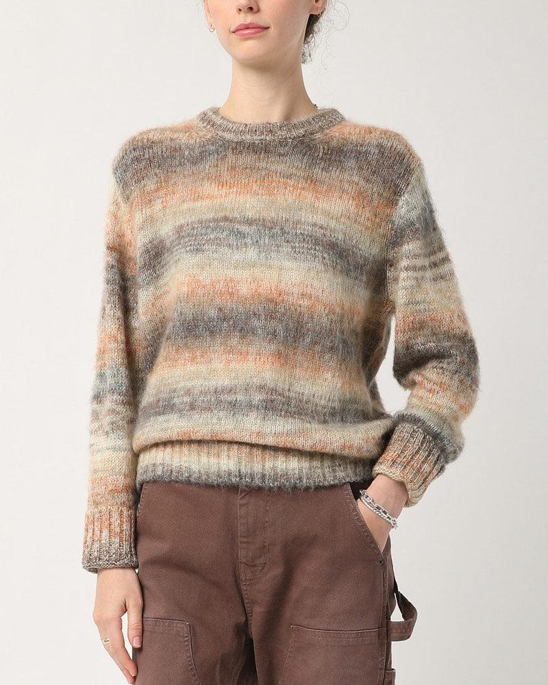 Space Dye Mohair Crewneck - Natural Product Image