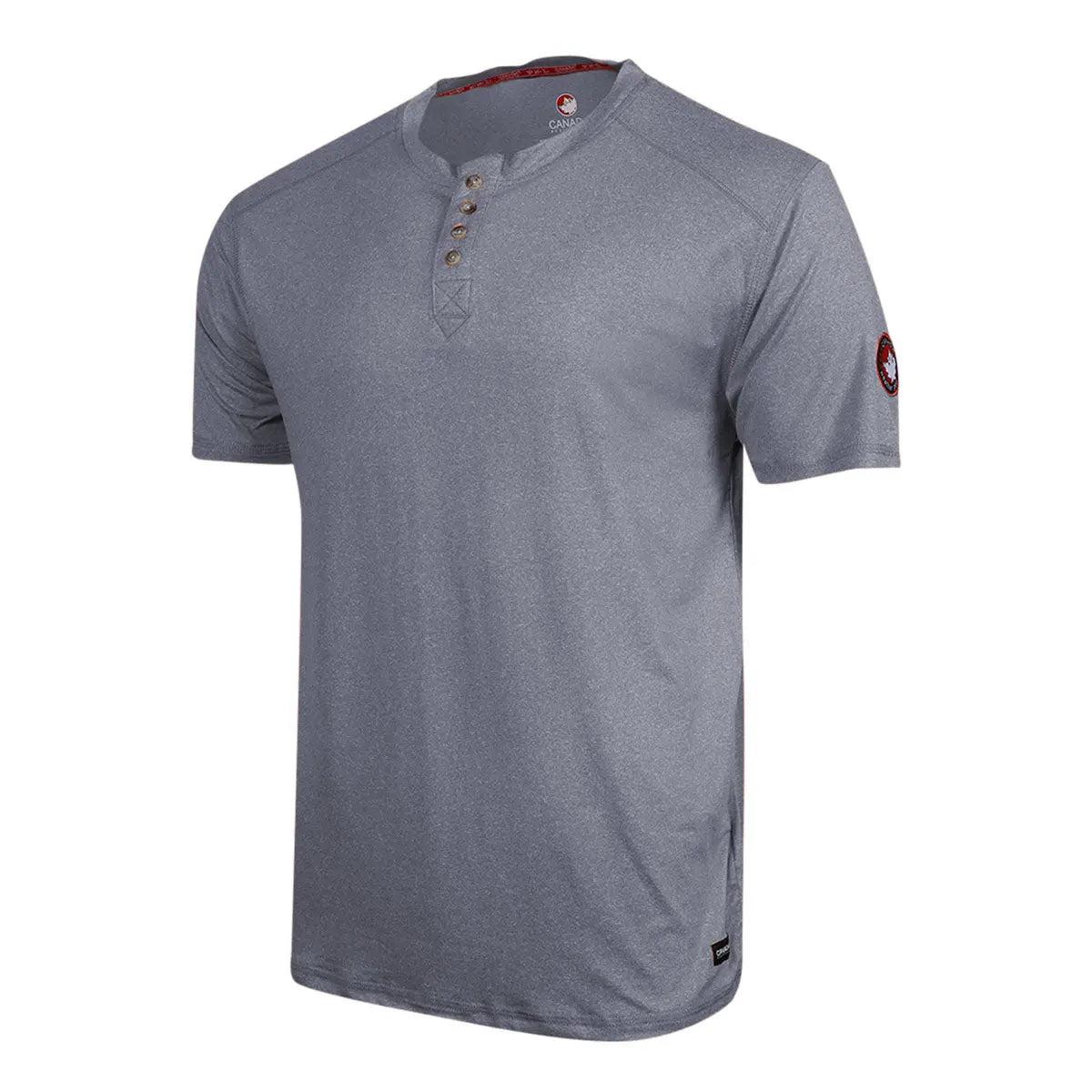 Canada Weather Gear Men's Trail Blazer Henley T-Shirt Male Product Image
