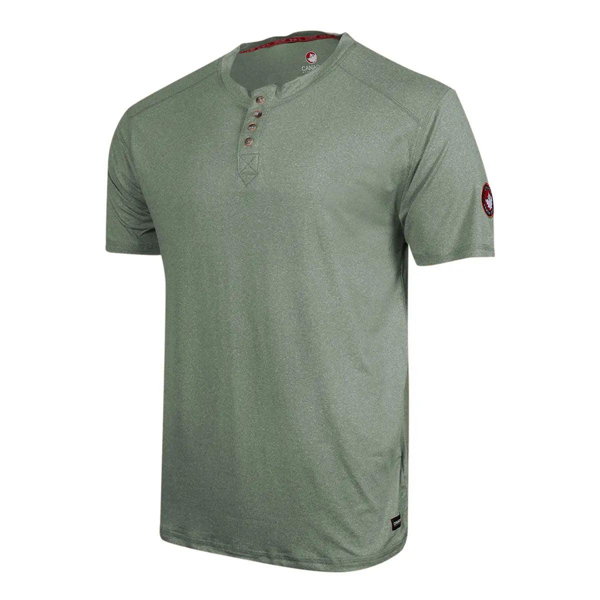 Canada Weather Gear Men's Trail Blazer Henley T-Shirt Male Product Image