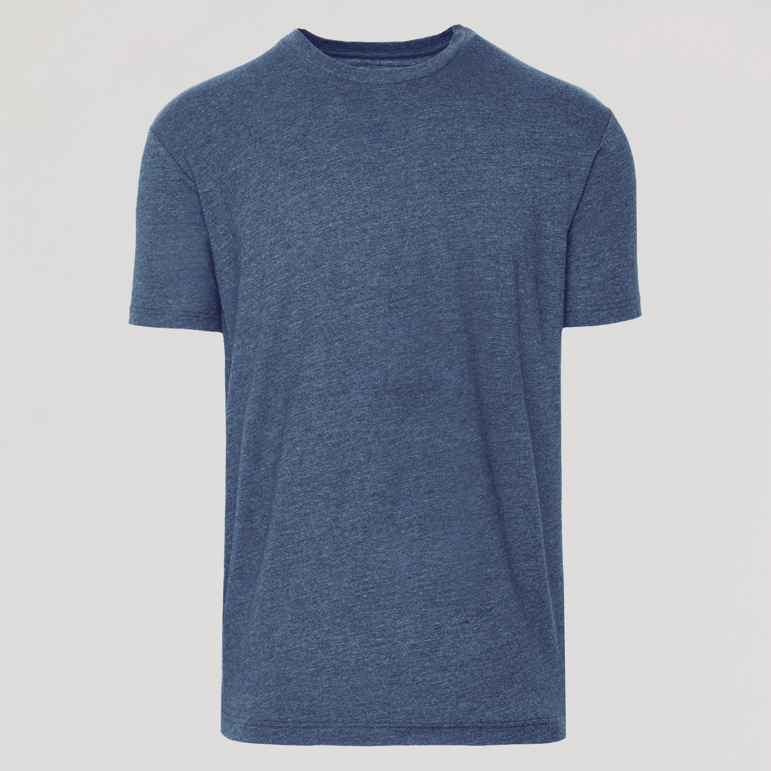 Heather Navy Classic Crew Neck Product Image