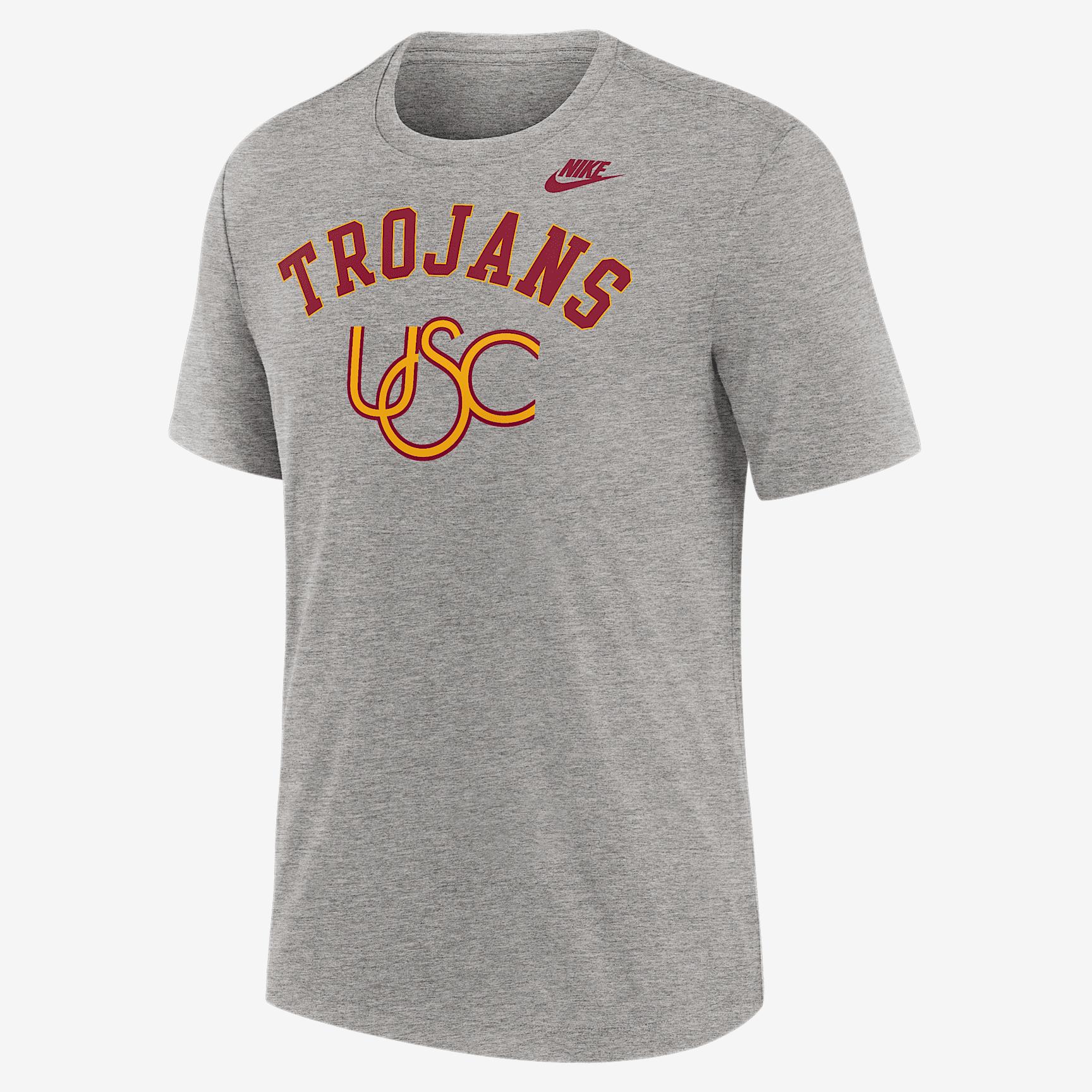 USC Legacy Arch Nike Mens College T-Shirt | NJFD06GSCV-CXE Product Image