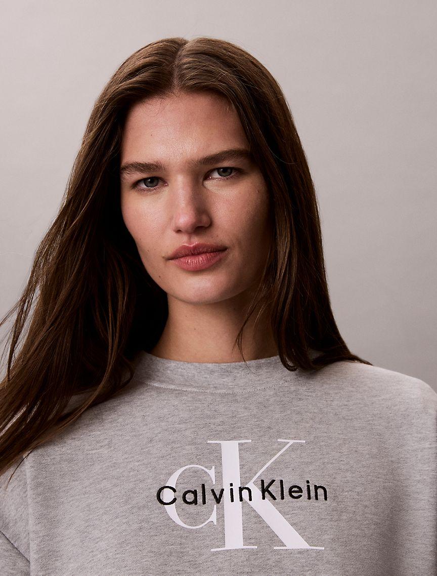Monologo French Terry Relaxed Sweatshirt Product Image