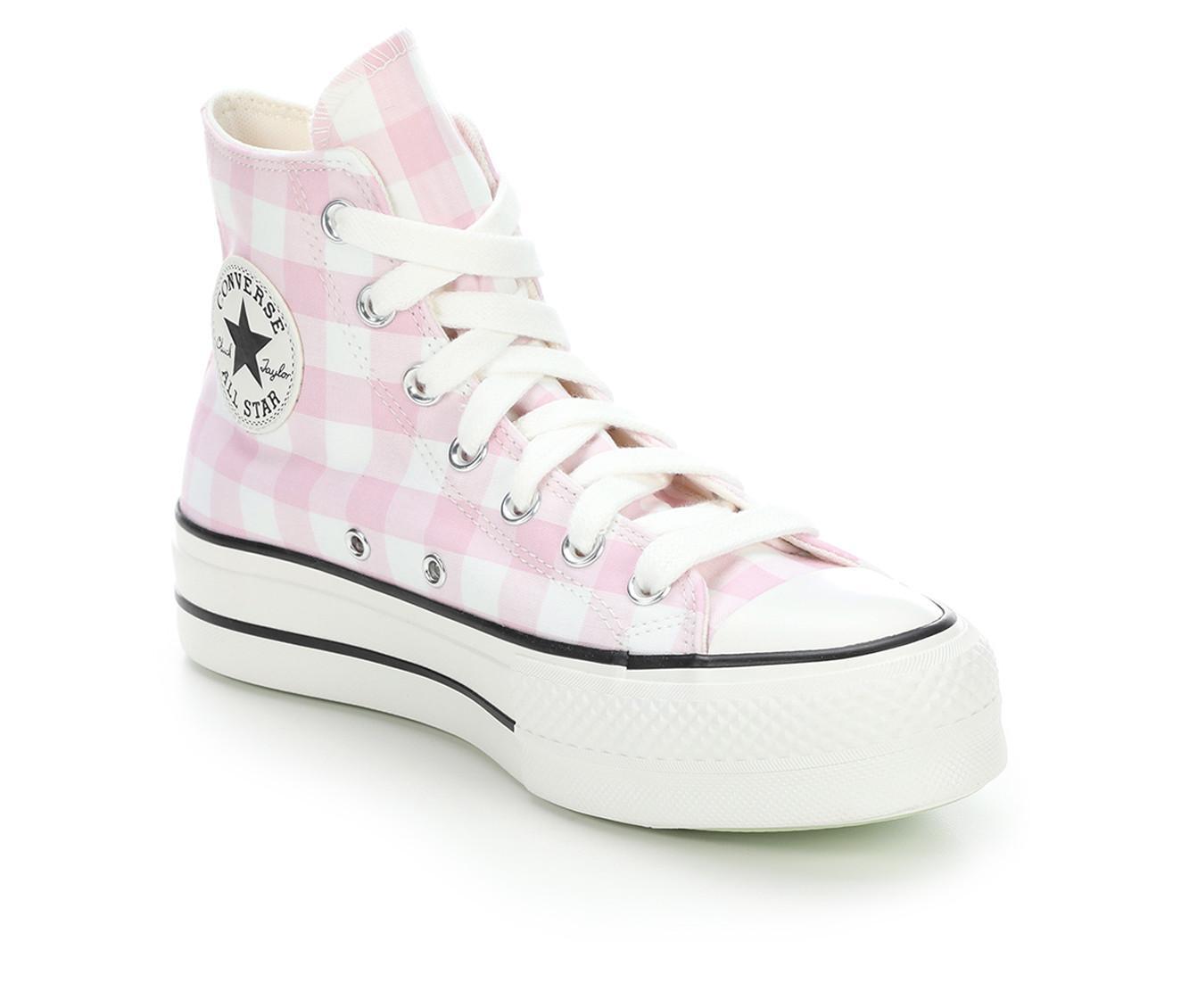 Women's Converse Chuck Taylor All Star Gingham High-Top Sneakers Product Image