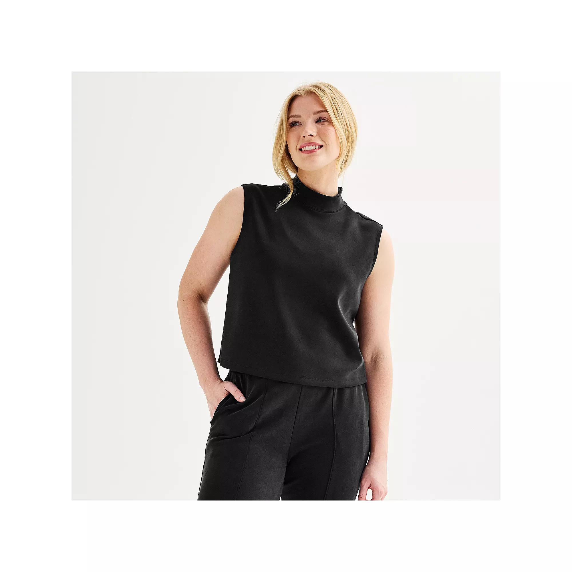 Women's FLX Solace Funnel Neck Tank Top,  Product Image