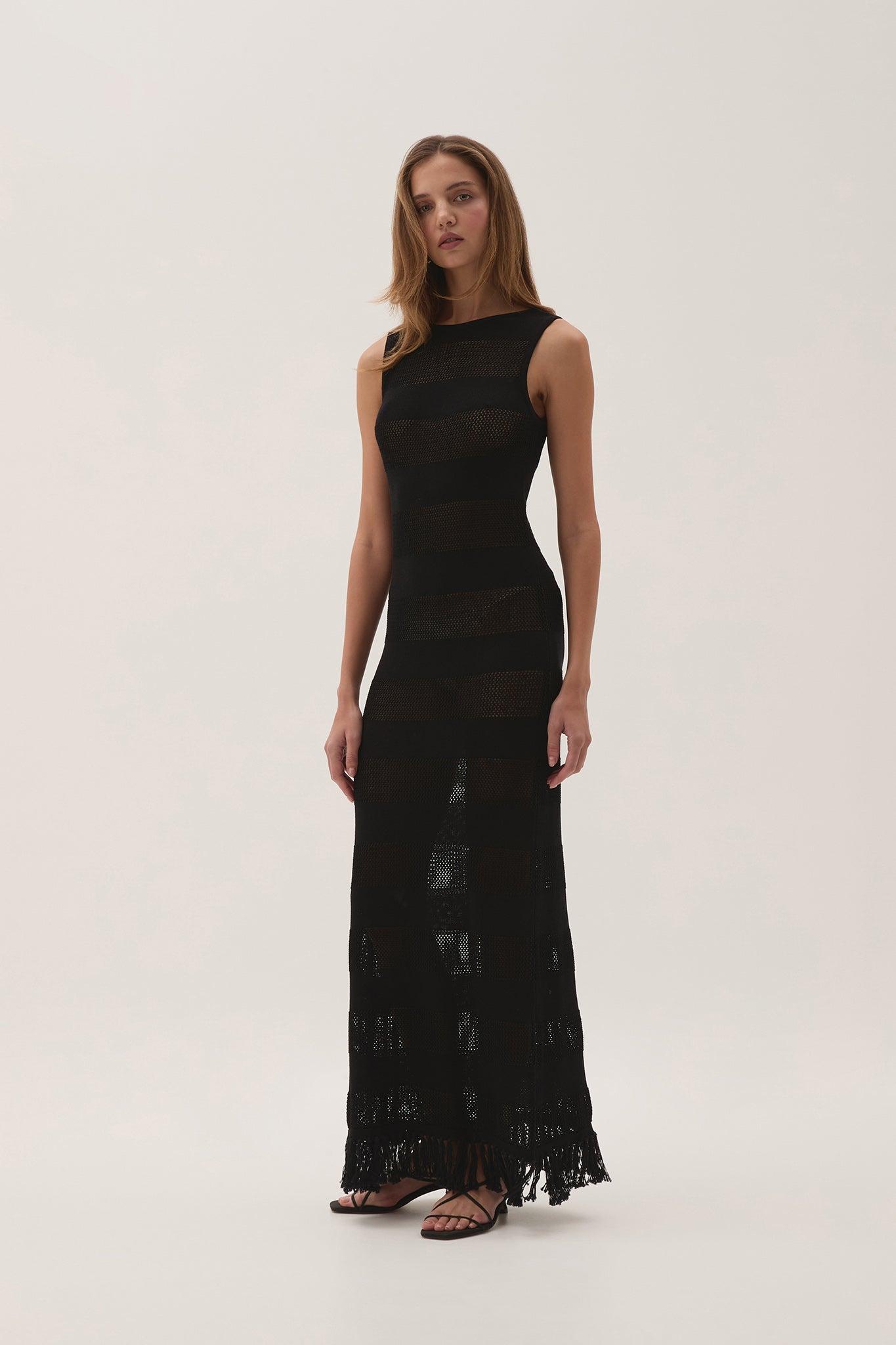 Daze One Shoulder Maxi Dress Product Image