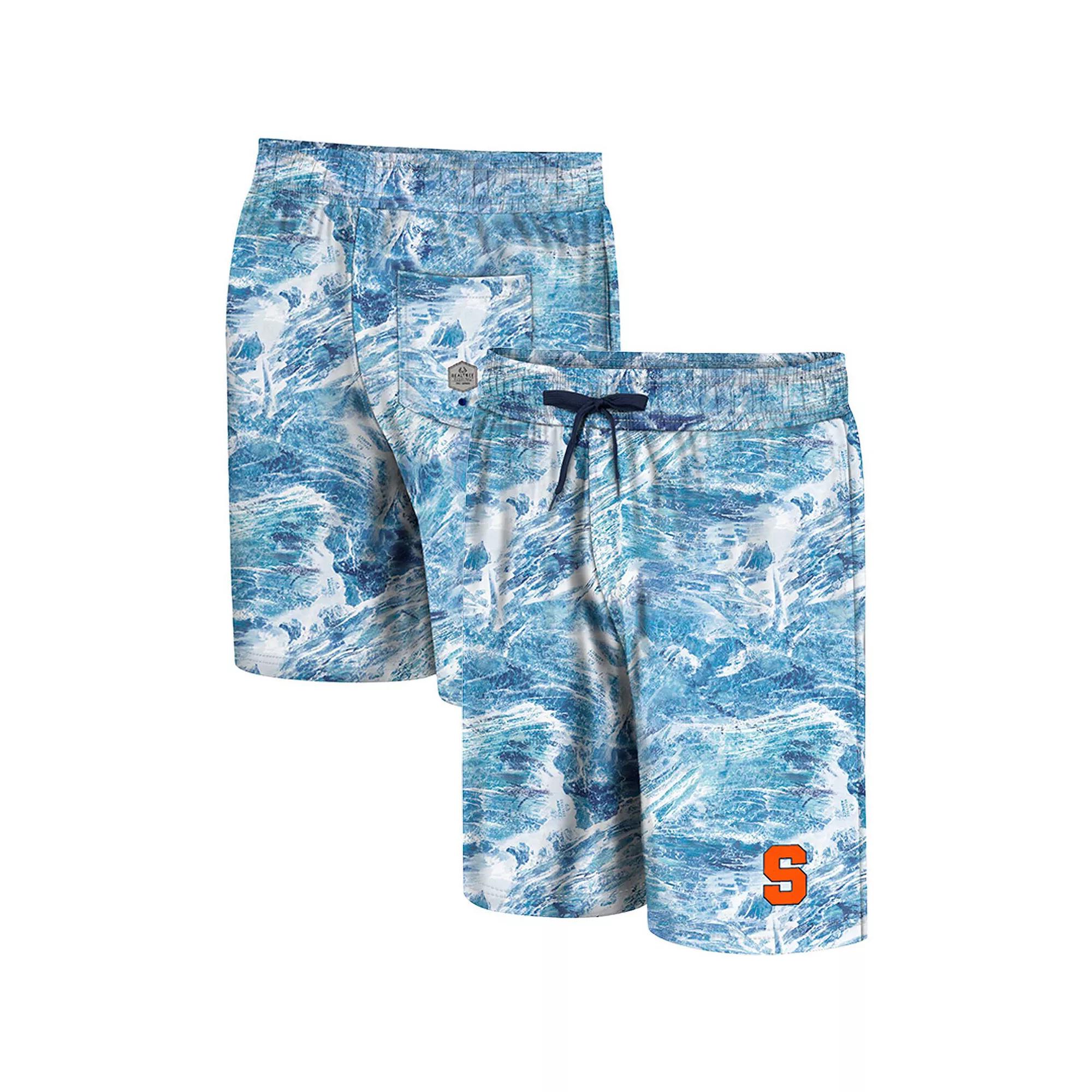 Men's Colosseum Blue UCLA Bruins Realtree Aspect Ohana Swim Shorts, Size: Medium Product Image