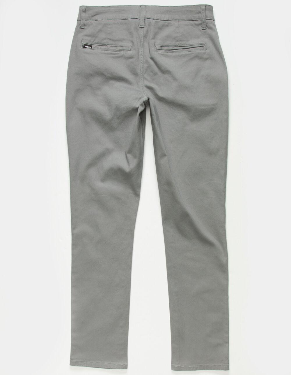 RSQ Mens Slim Taper Chino Pants - LIGHT GRAY Product Image