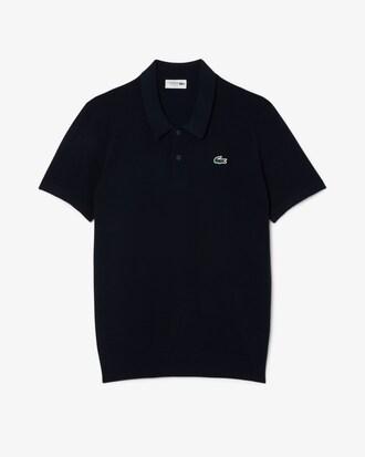 Short Sleeved Polo Collar Golf Sweater Product Image