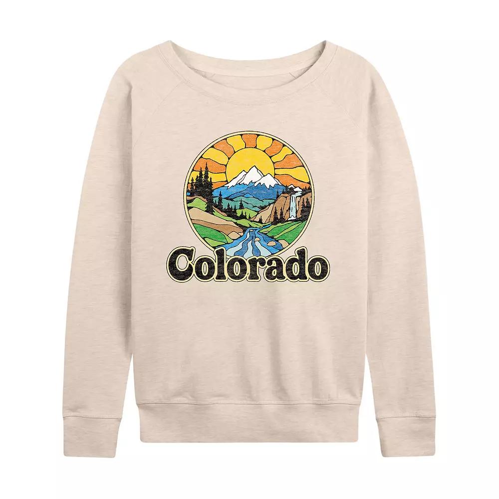 Women's Groovy Colorado French Terry Long Sleeve Tee, Girl's,  Product Image