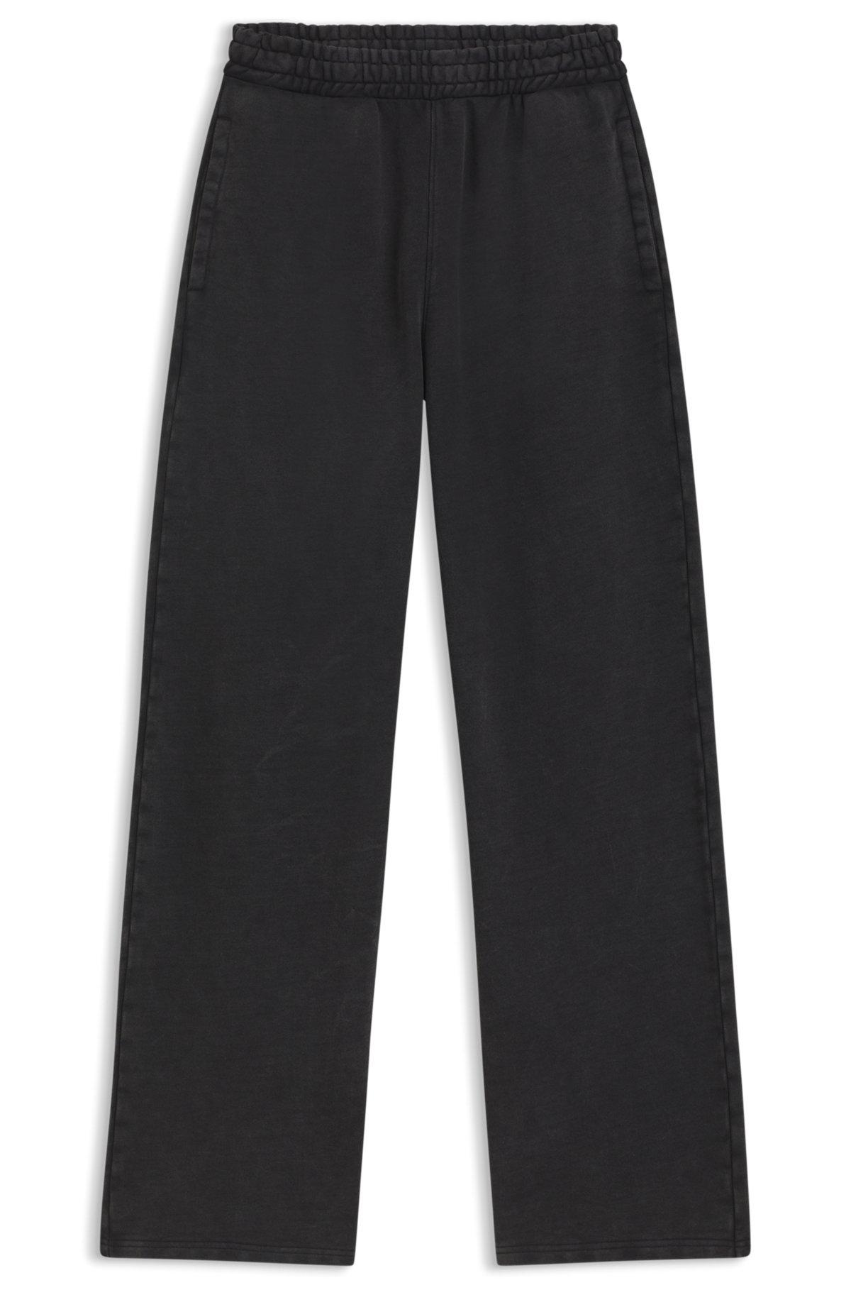 Loose-fit tracksuit bottoms in cotton terry Product Image
