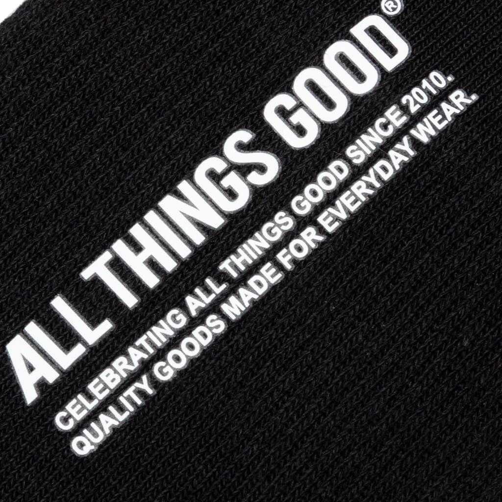 Classic No Show Sock - Black (3-Pack) Product Image