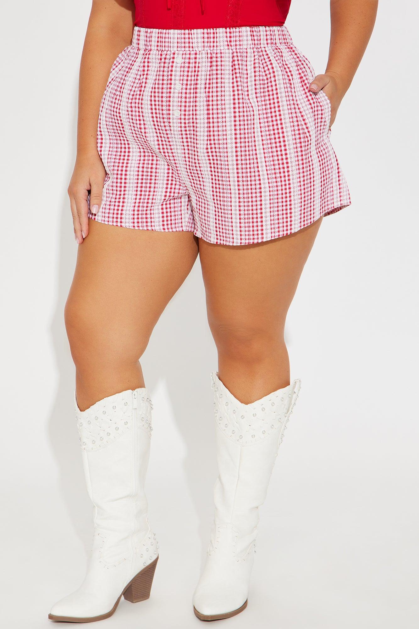 Sweet Love Boxer Short - Red/combo Product Image