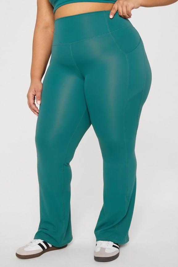 Oasis PureLuxe High-Waisted Pocketed Kick Flare Product Image